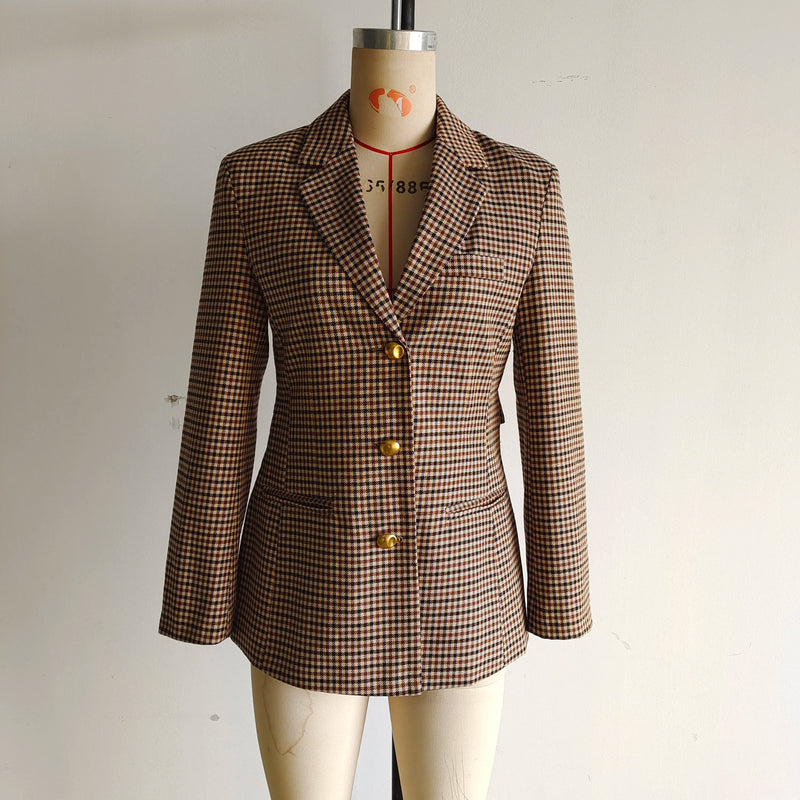 Essential Houndstooth Blazer