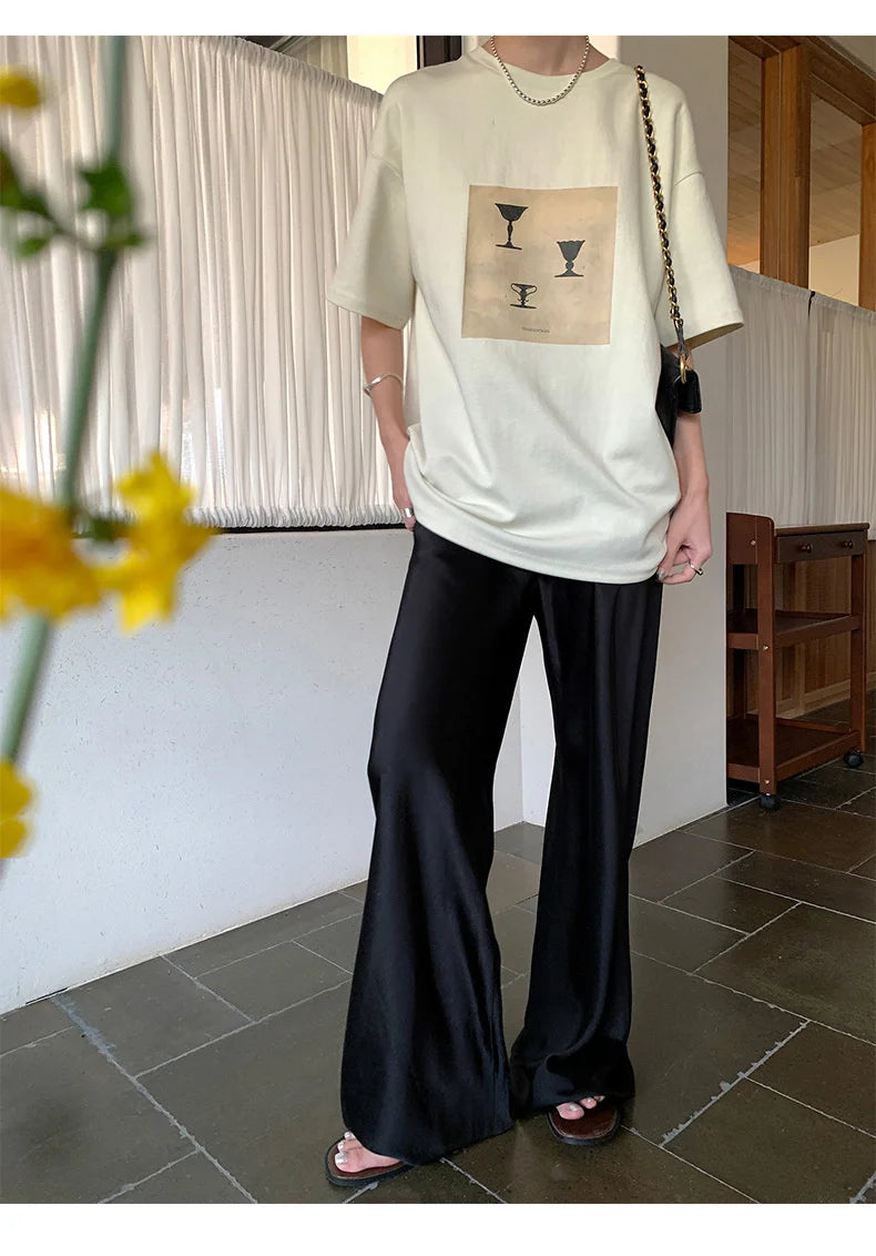 The Luxe Satin Trouser