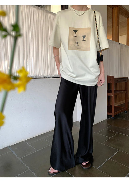 The Luxe Satin Trouser