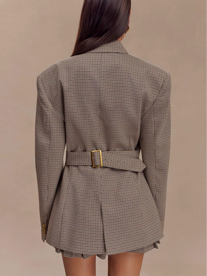 Essential Houndstooth Blazer
