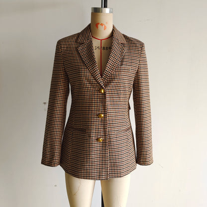 Essential Houndstooth Blazer